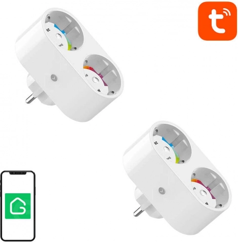 dualna pametna Wi‑Fi utičnica Gosund SP211, set 2 kom