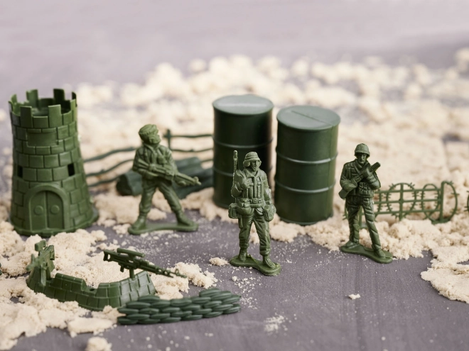 Set figurica vojnika + vojna baza 114 dijelova