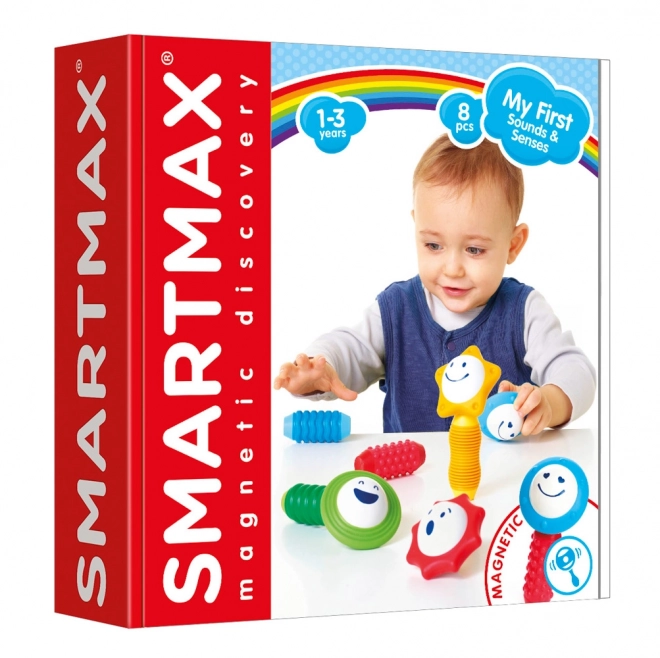 Magnetska građevna igračka SmartMax Razvijamo osjetila - 8 dijelova