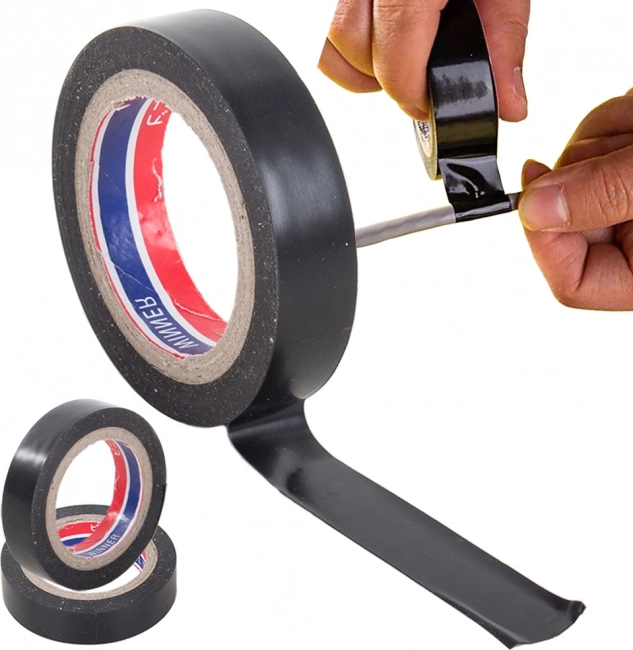 PVC izolacijska traka crna vodootporna 17 mm 18 m