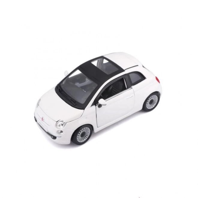 Bburago 1:24 Fiat 500 (2007) Bijeli