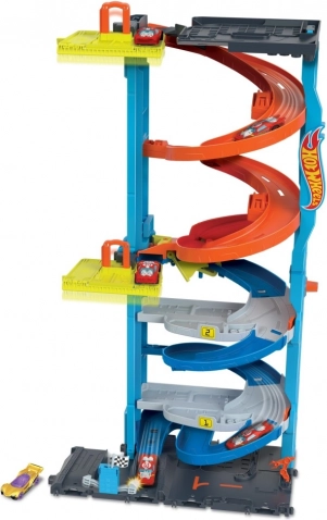 Hot Wheels City trkački toranj s transformacijom 2 u 1