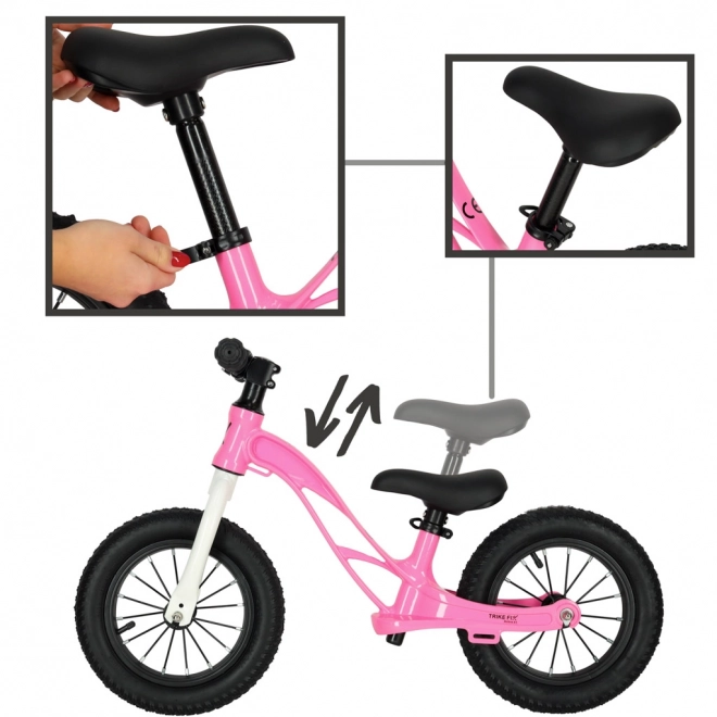 Ružičasti guralica Trike Fix Active