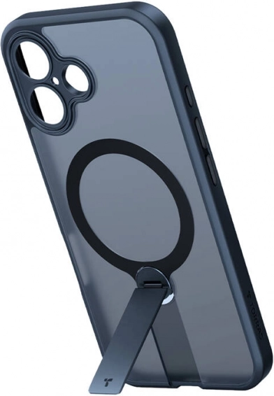 Torras Pstand Spin futrola za iPhone 16 Plus crna
