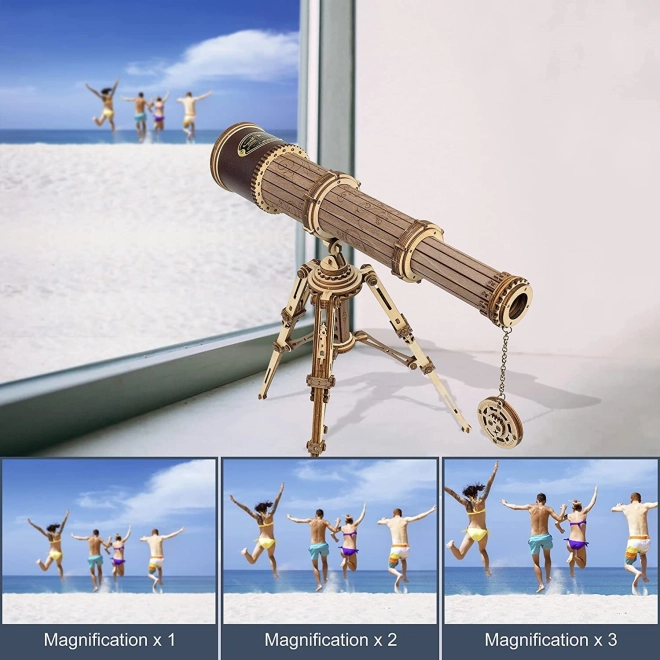ROBOTIME Rokr Drveni Model Monokularnog Dalekozora
