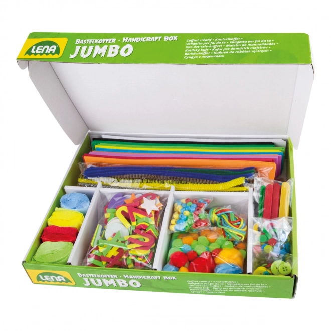 Zeleni kreativni kofer Jumbo Lena - 800 komada