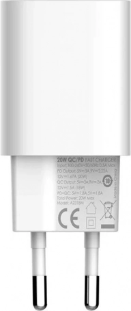 Brzo punjenje 20 W s PD/QC