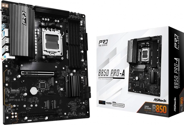 ASRock B850 PRO-A ATX matična ploča s podrškom za DDR5 i ležištem AM5