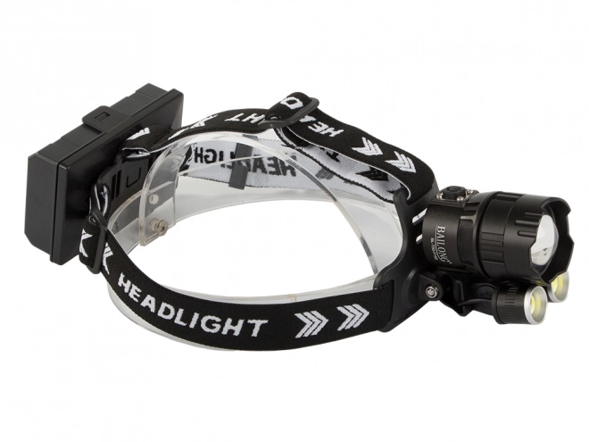 Profesionalna naglavna svjetiljka Bailong s LED CREE XHP160 i funkcijom powerbanke