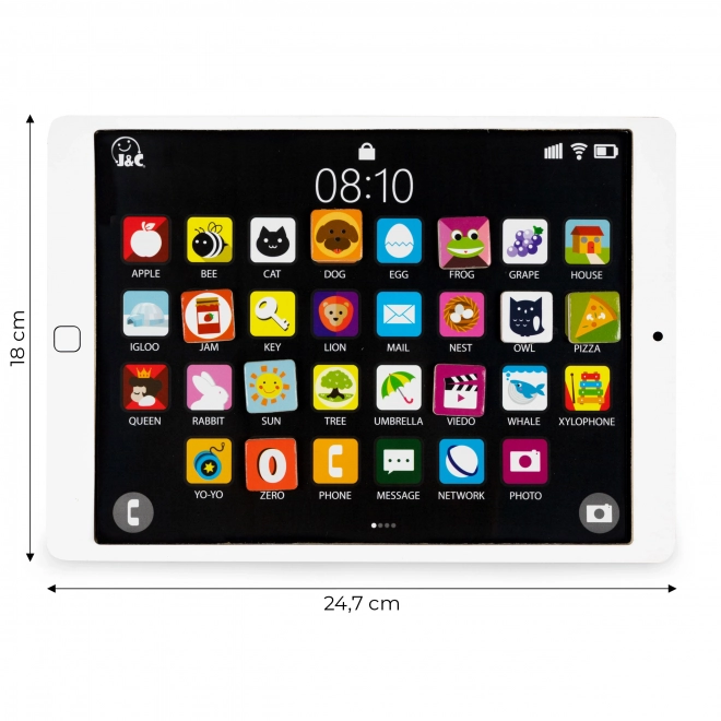 Drveni edukacijski tablet, magnetska ploča ECOTOYS