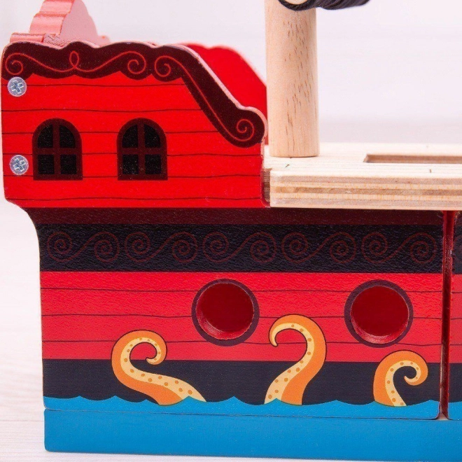 Piratska galija Bigjigs Rail