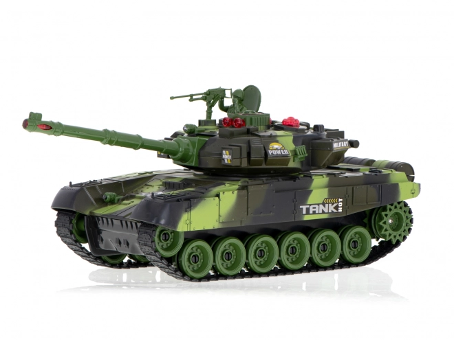 RC tenk na daljinsko upravljanje 2,4 GHz šumska kamuflaža