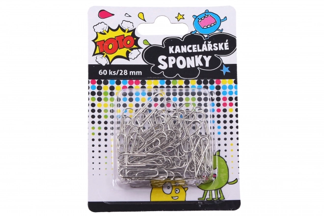 Uredske spajalice 60 kom, 28 mm
