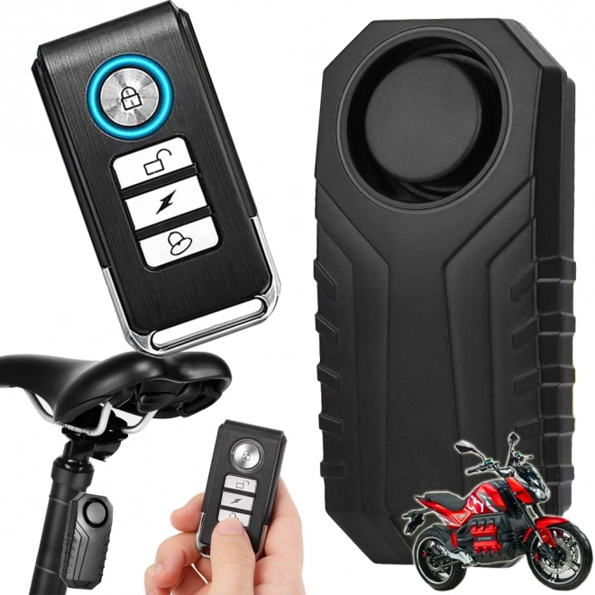 Alarm protiv krađe za motocikl s daljinskim upravljanjem