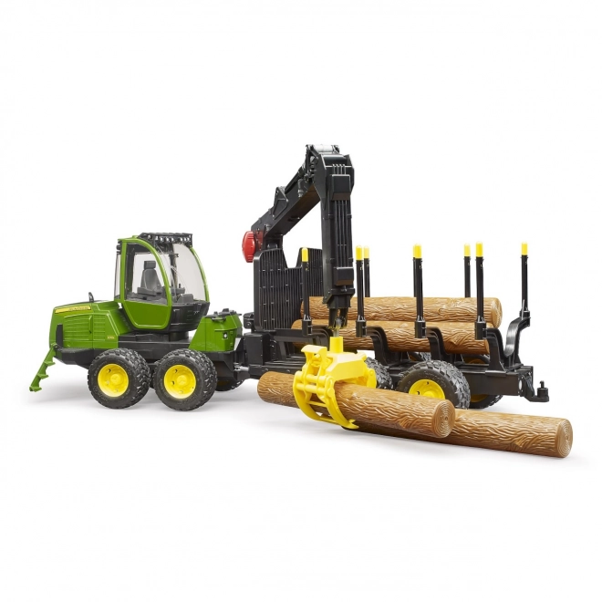 Prikolica za drvo Bruder JOHN DEERE