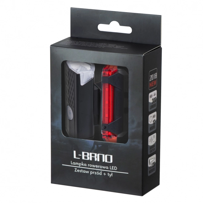 Set LED biciklističkih svjetala USB