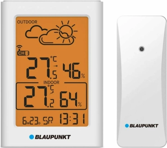 Meteorološka stanica s bežičnim senzorom BLAUPUNKT WS15WH
