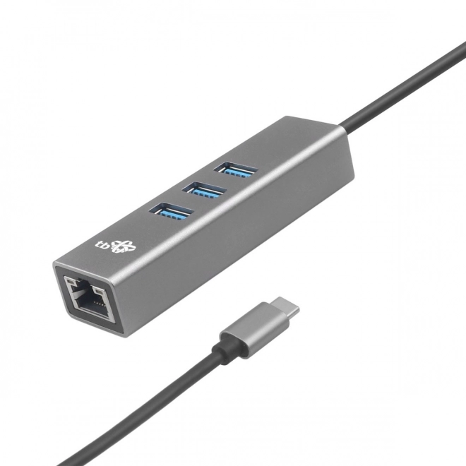 USB-C adapter s RJ45 + 3x USB-A portovi - 1000 Mb/s