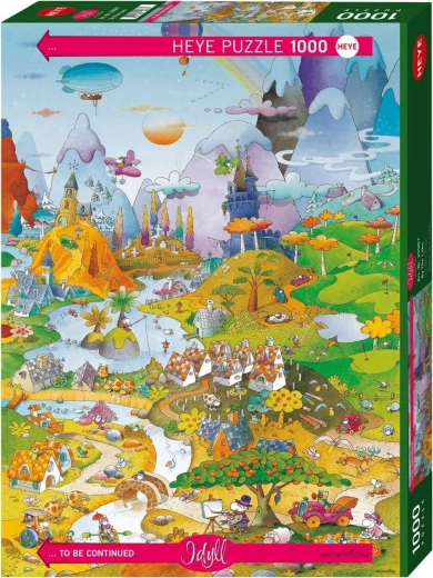 Puzzle 1000 dijelova Idila - Jezero