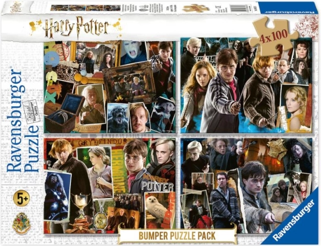 Slagalica 4x100 dijelova Harry Potter