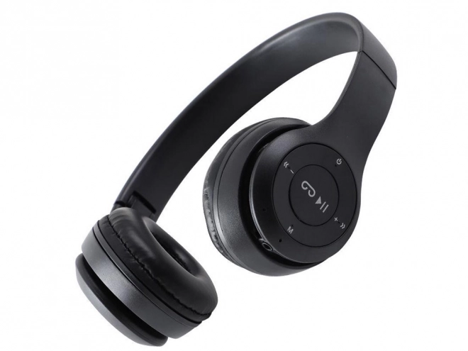 Bežične slušalice p47 bluetooth mikrofon mp3 – crne