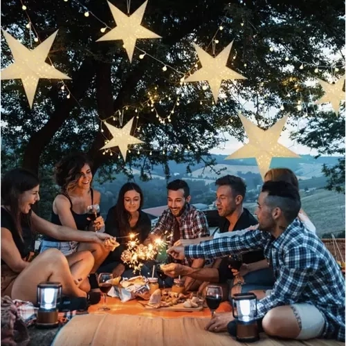 Svijetleća papirnata zvijezda LED 50 cm