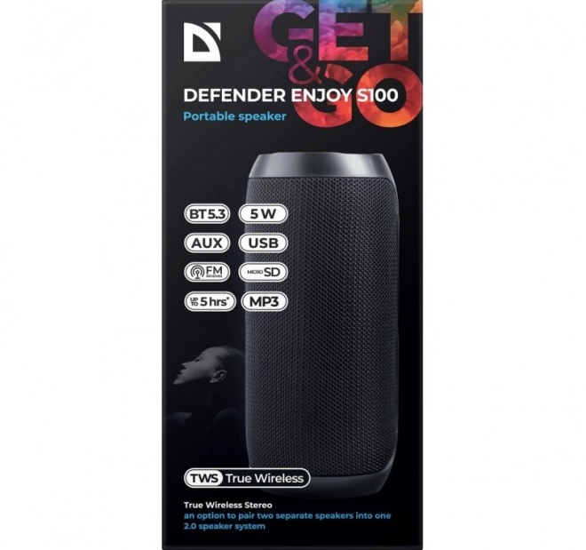 Bluetooth zvučnik ENJOY S100 crni
