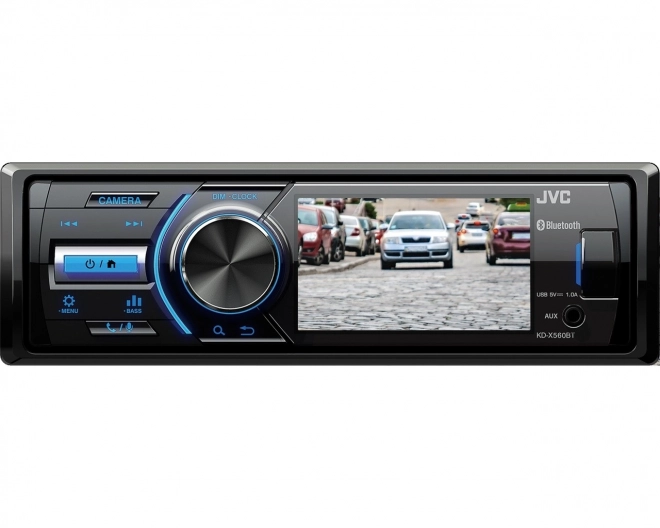 JVC autoradio s Bluetooth i monitorom
