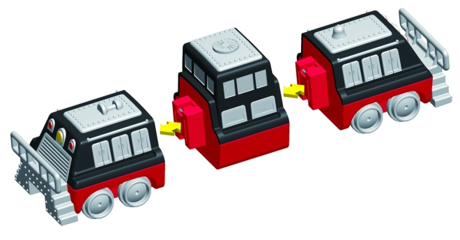 Modularna vozila koja čvrsto drže zajedno