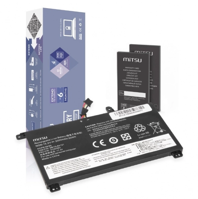 Baterija za Lenovo ThinkPad T570 i T580 2000mAh