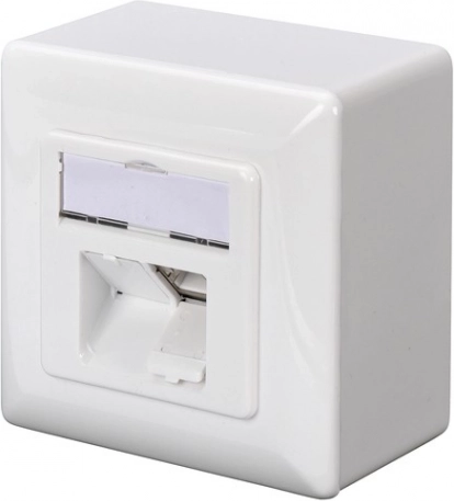 Štitna zidna utičnica kat.5e 2x RJ45 oklopljena