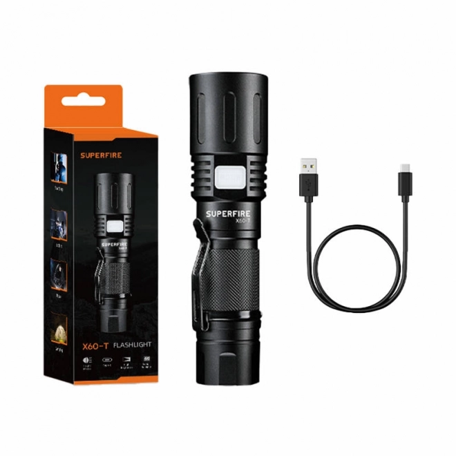 Svjetiljka Superfire X60-T USB punjenje, 1500lm