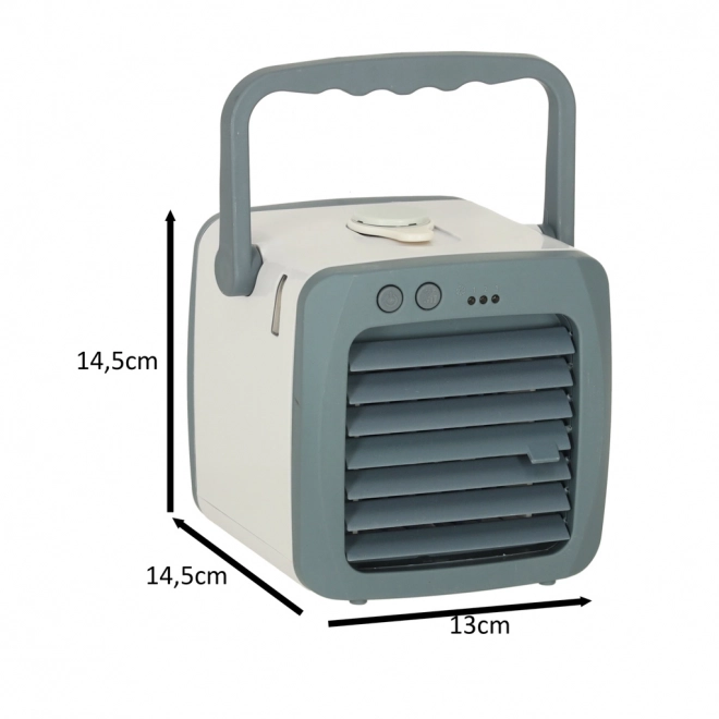 Prijenosna klima stolni ventilator ovlaživač USB bijela