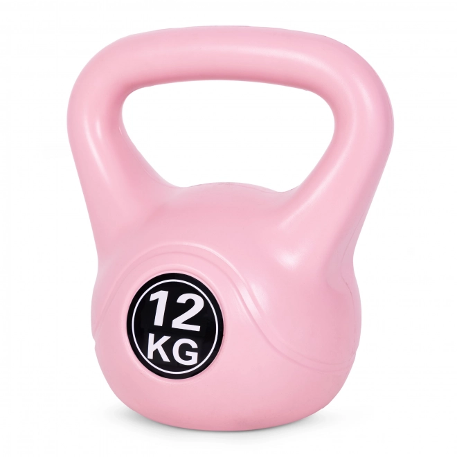 Kettlebell za vježbanje ružičasti - 12kg