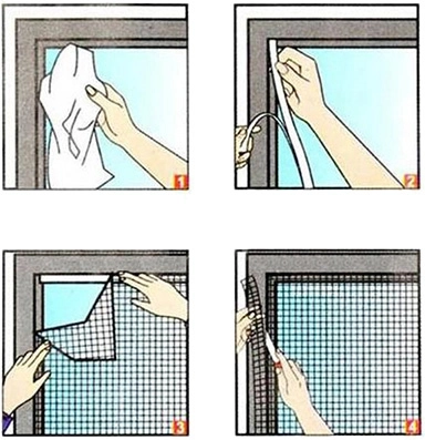 Brza i čista instalacija na čičak traku