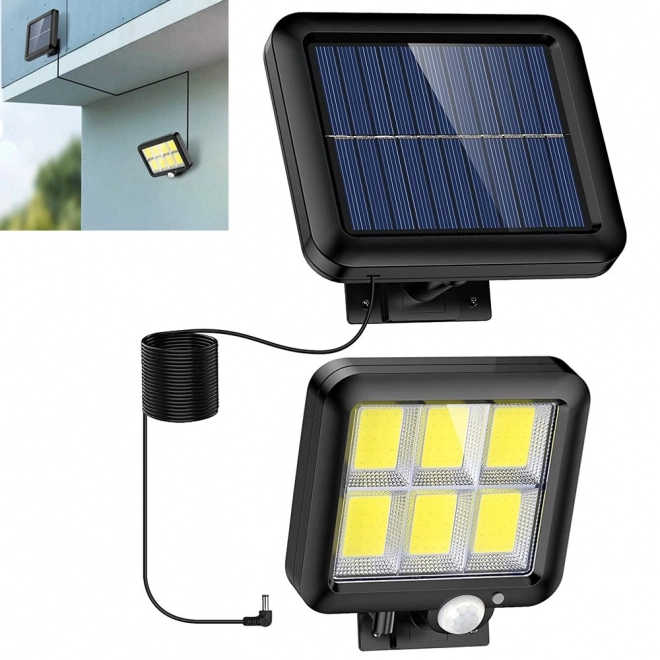 Solarna lampa s senzorom pokreta i sumraka 120 LED