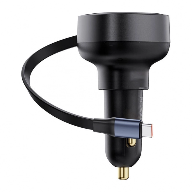 Punjač za auto Baseus Enjoyment Pro s USB-C kabelom