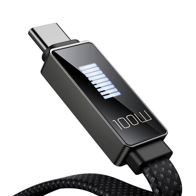 Kabel Mcdodo CA-4980 USB na USB-C s zaslonom 1,2 m (crni)