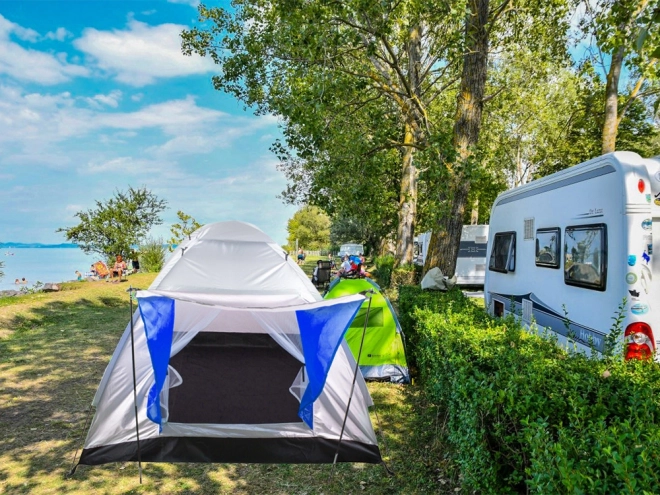 Turistički šator s baldahinom za 4 osobe
