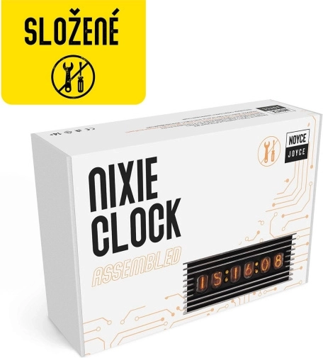 Nixie digitalni sat – limitirano izdanje, sastavljen