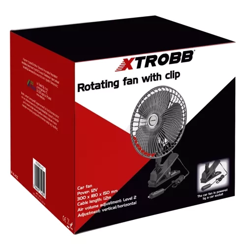 Rotirajući auto ventilator s klipom Xtrobb