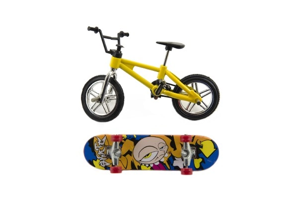 Realistični mini BMX i finger skateboard