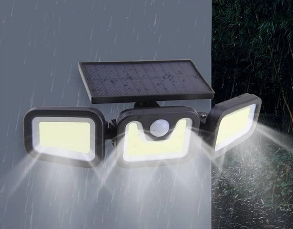Solarna ulična lampa s senzorom kretanja i daljinskim upravljačem