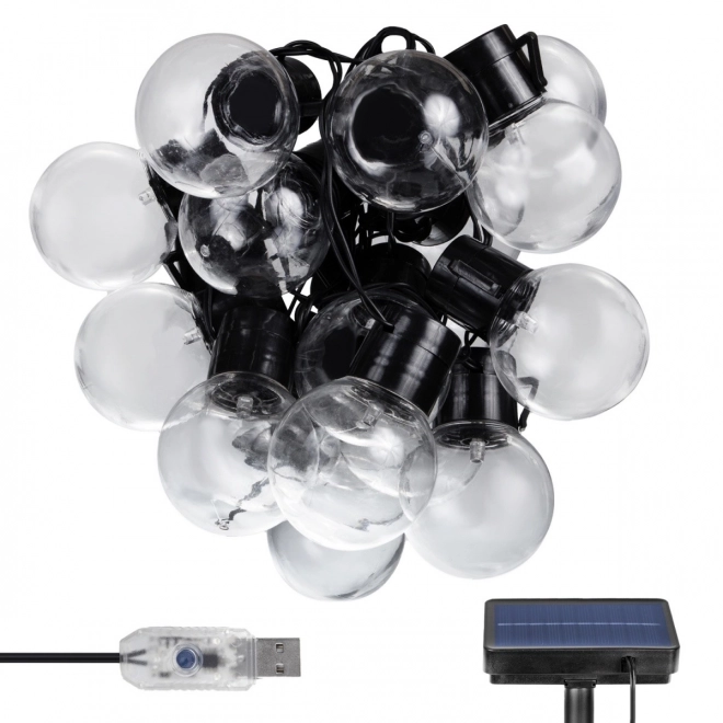 Solarní vrtni vijenac 2u1 LED MCE424 7m kugle