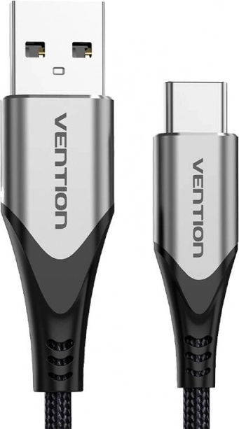 USB kabel USB-A na USB-C Vention 0,5 m sivi
