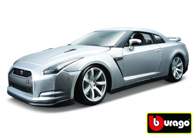 Bburago 1:18 2009 Nissan GT-R Metalik srebrna 18-12079