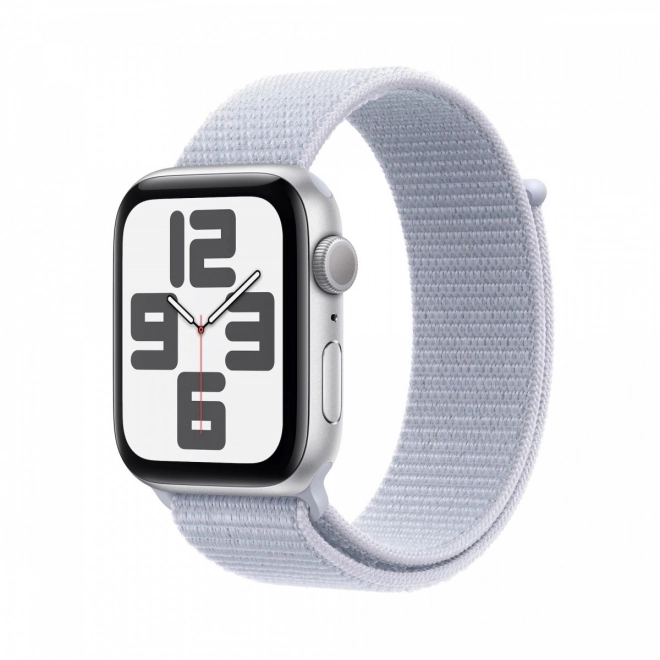 Sat SE GPS, 44mm aluminijsko kućište, srebrna boja s plavim sportskim remenom