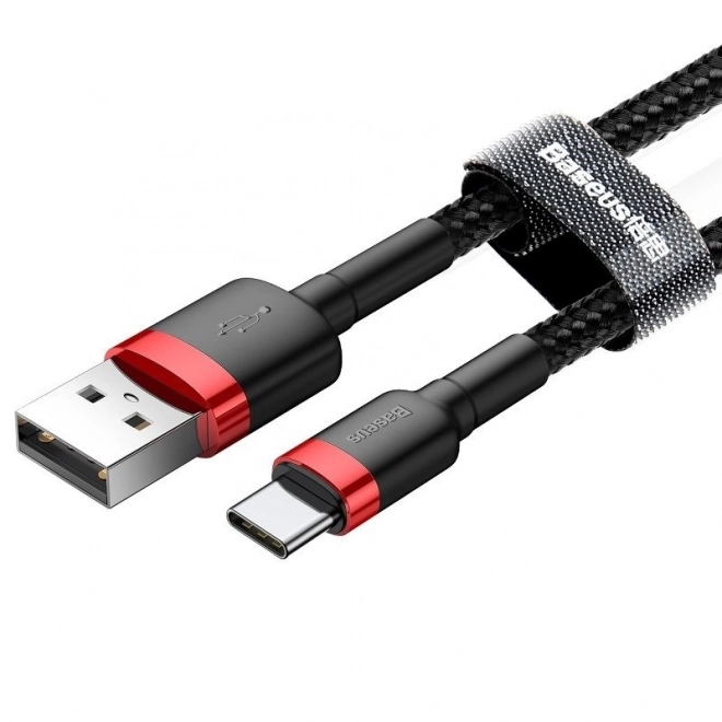 USB-C kabel Baseus Cafule 3A 1m crveno-crni