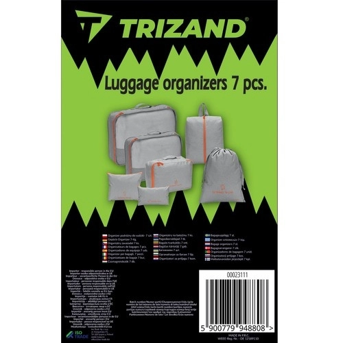 Putni organizator za kofere - 7 kom Trizand 23111