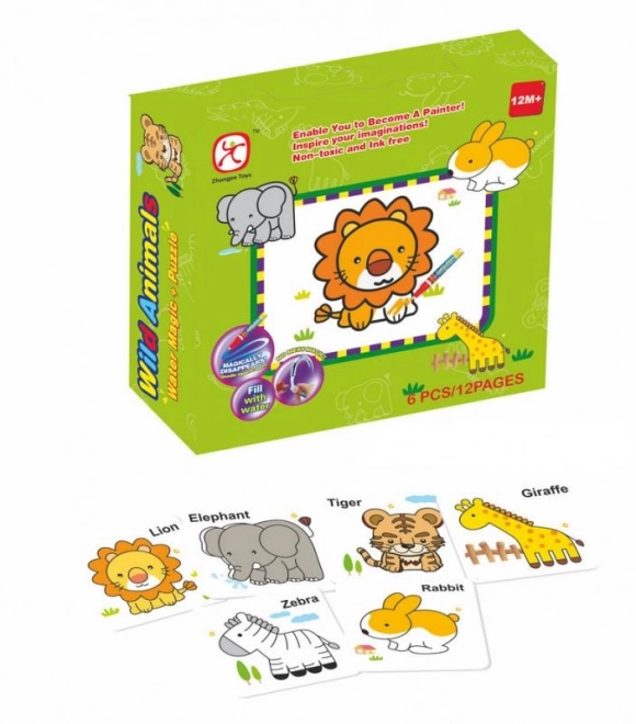 Puzzle bojanke životinje